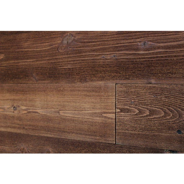 eJoy 5" x 47" Reclaimed Peel and Stick Engineered Wood Wall Paneling